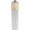 Moulin à sel sec manuel Peugeot Line Aluminium en bois et aluminum 22cm