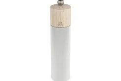 Moulin à sel sec manuel Peugeot Line Aluminium en bois et aluminum 22cm