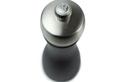 Moulin à sel sec manuel Peugeot Fidji en bois de hêtre et inox collection graphite 15cm