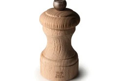 Moulin à sel sec manuel Peugeot Bistro Nature en bois recyclé 10cm