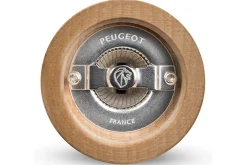 Moulin à sel sec manuel Peugeot Paris Antique en bois de hêtre patiné