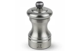 Moulin à sel sec manuel Peugeot Bistro Chef en inox 10cm