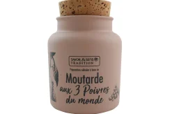 Moutarde Savor&Sens aux 3 poivres du monde - 110g