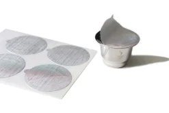80 opercules autocollantes de rechange pour kit de capsules de café Gefu Conscio