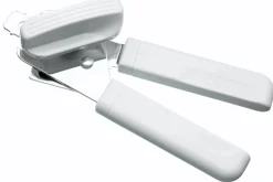 Ouvre-boîte KitchenCraft en acier inox et ABS blanc