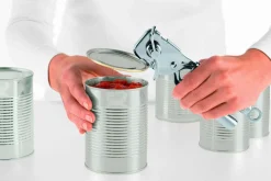 Ouvre-boîte à pince Rösle en acier inoxydable