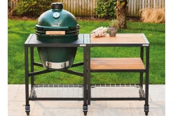 Pack Big Green Egg ensemble mobilier Large DELUXE sans barbecue