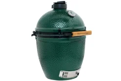 Pack Big Green Egg Large barbecue + convEGGtor + table modulaire + meuble placard + 6 roulettes
