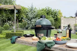 Pack Big Green Egg MiniMax barbecue + convEGGtor + berceau surélévateur