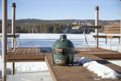 Pack Big Green Egg MiniMax barbecue + convEGGtor + berceau surélévateur