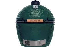 Pack Big Green Egg XLarge barbecue + table eucalyptus + convEGGtor + berceau de table + 4 roulettes