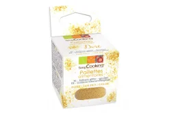 Paillettes alimentaires dorées Scrapcooking 5g
