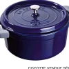 Paire de 2 maniques en silicone pour cocotte Staub en fonte