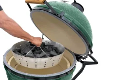 Panier à charbon en acier inoxydable pour Big Green Egg MiniMax