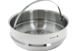 Panier cuit-vapeur 24cm De Buyer en acier inoxydable