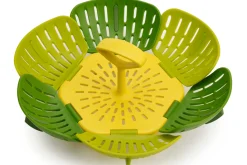 Panier vapeur pliable Joseph Joseph Bloom en silicone vert