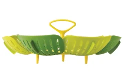 Panier vapeur pliable Joseph Joseph Bloom en silicone vert