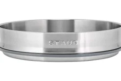 Panier vapeur Staub en acier inoxydable pour cocotte ronde