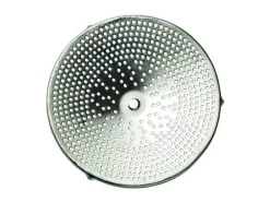 Passe-légumes 24cm acier inox 3 grilles + bouton en bois