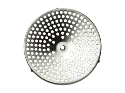 Passe-légumes 24cm acier inox 3 grilles + bouton en bois