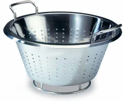 Passoire professionnelle MATFER acier inox 32cm avec anses