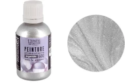 Peinture alimentaire Patisdécor argentée 60g