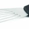 Pelle de cuisine ajourée 17cm lame inox + manche noir synthétique