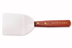 Pelle de cuisine coudée Nogent inox manche bois de charme 6x6cm