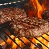Pelle à hamburger professionnelle Matfer lame épaisse 15cm acier inox