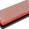 Pierre à aiguiser diamant DMT grain fin rouge