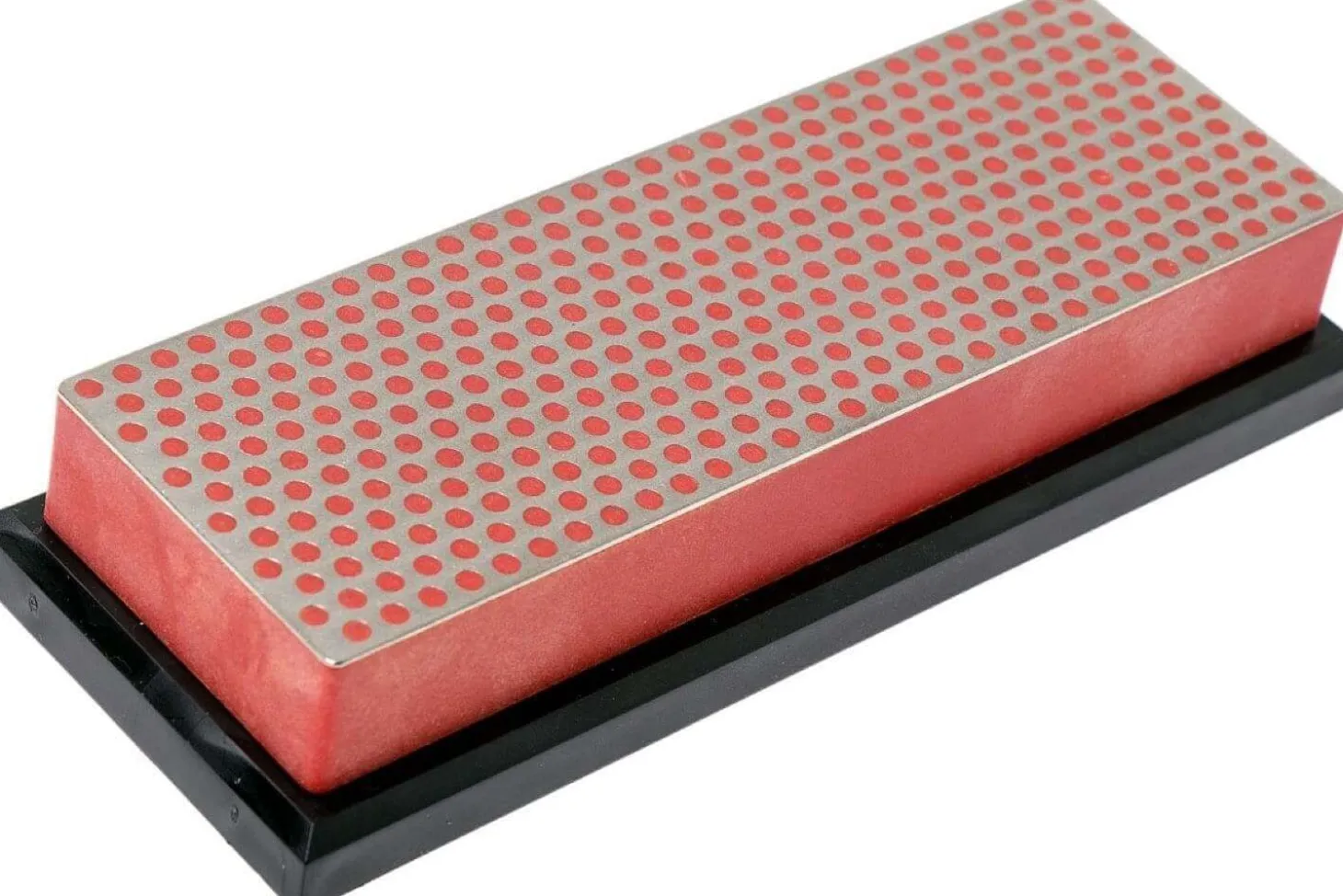 Pierre à aiguiser diamant DMT grain fin rouge