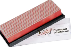Pierre à aiguiser diamant DMT grain fin rouge