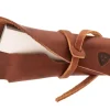 Pierre à aiguiser Helle H300301 double face grains 320/500 taille S avec étui en cuir