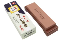 Pierre à aiguiser japonaise King Home Stone grains 1000 avec support