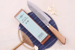 Pierre à aiguiser japonaise King Home Stone grains 220 avec support