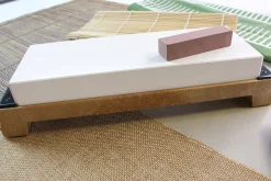 Pierre à aiguiser japonaise professionnelle Suehiro W-8 grains 8000