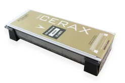 Pierre à aiguiser japonaise Suehiro Cerax céramique grains 6000 sur socle