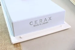 Pierre à aiguiser japonaise Suehiro Cerax céramique grains 1000 sur socle