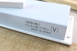 Pierre à aiguiser japonaise Suehiro Cerax céramique grains 1000 sur socle