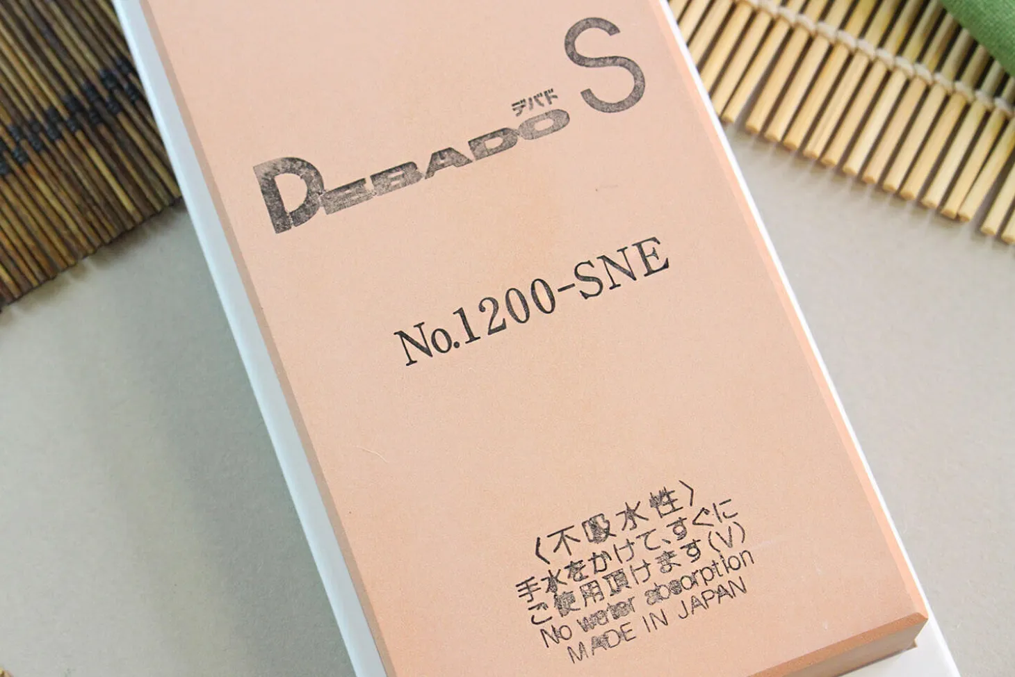 Pierre à aiguiser japonaise Suehiro Debado S 1200SNE - Grains 1000