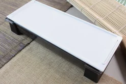 Pierre à aiguiser japonaise Suehiro Cerax céramique grains 320 sur socle