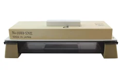 Pierre à aiguiser japonaise Suehiro Debado S 4000SNE - Grains 3000