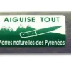 Pierre à aiguiser naturelle des Pyrénées AIGUISE TOUT ovale 23x3cm