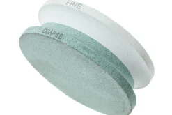Pierre à aiguiser ronde Hultafors Premium 2 grains (180/600) Diamètre 75mm