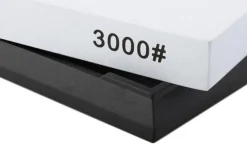 Pierre à aiguiser TAIDEA grain fin 3000 + socle