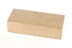 Pierre naturelle d'Arkansas grain extra fin avec support en bois