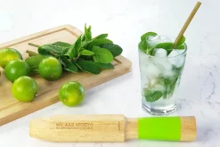 Pilon doseur Cookut We Are Mojito 4 en 1 en bois 28cm