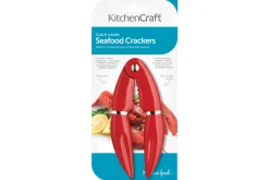 Pince à crustacés KitchenCraft en métal rouge