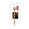 Pince à dresser avec cuillère intégrée Triangle inox 17cm