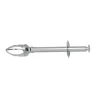 Pince à sucre 3 griffes unie chromée 12 cm